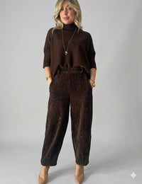 Brown Glam Set for Women